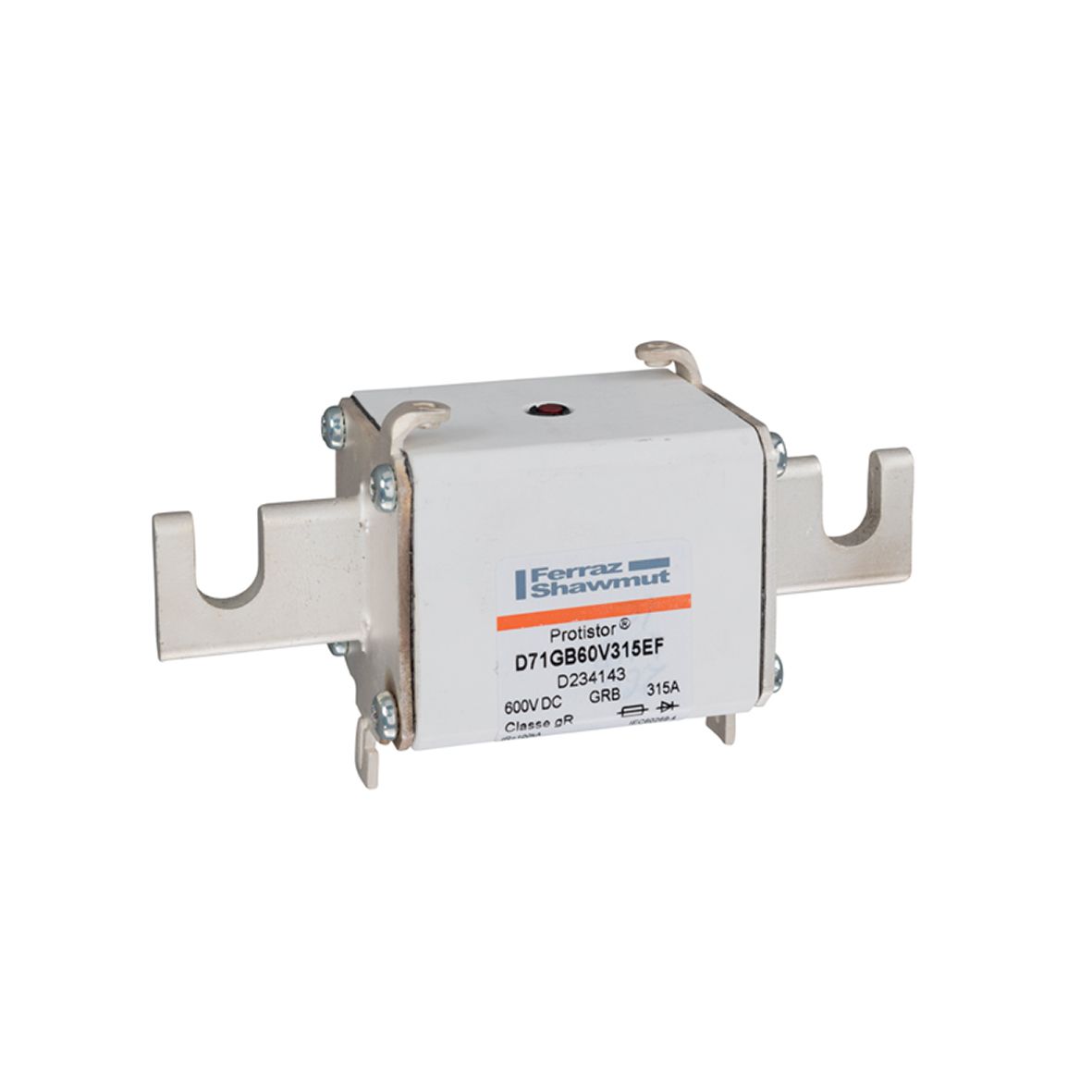 D234143 - Size 71 EF style notched blade connections gR 315 A VAC/600VDC